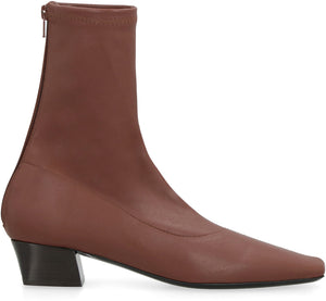 Colette leather ankle boots-1